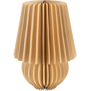 J-Line abat-jour Pliable - papier - camel