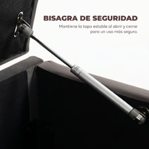 Puff Almacenaje, Banco Almacenaje, 141L, 137x41x42 cm, Tapizado en Terciopelo, Baúl de Almacenamiento, Carga 240 kg, Taburete para Sala de Estar, Dormitorio, Entrada, Gris