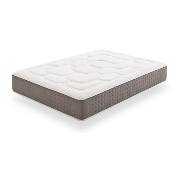 Matelas Kingmax Multizone 30 cm, 2 places - Moonia