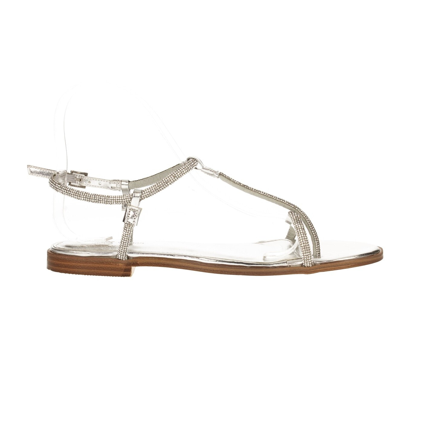 Sandali Donna Tata Italia Argentato