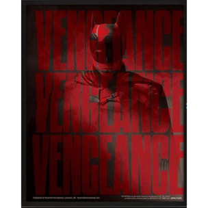 The Batman (Vengence) Poster Lenticolare 3D Incorniciato 25,4 x 20,3 cm Pyramid