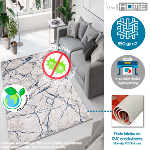 Alfombra de Poliester estampada 160 x 230cm