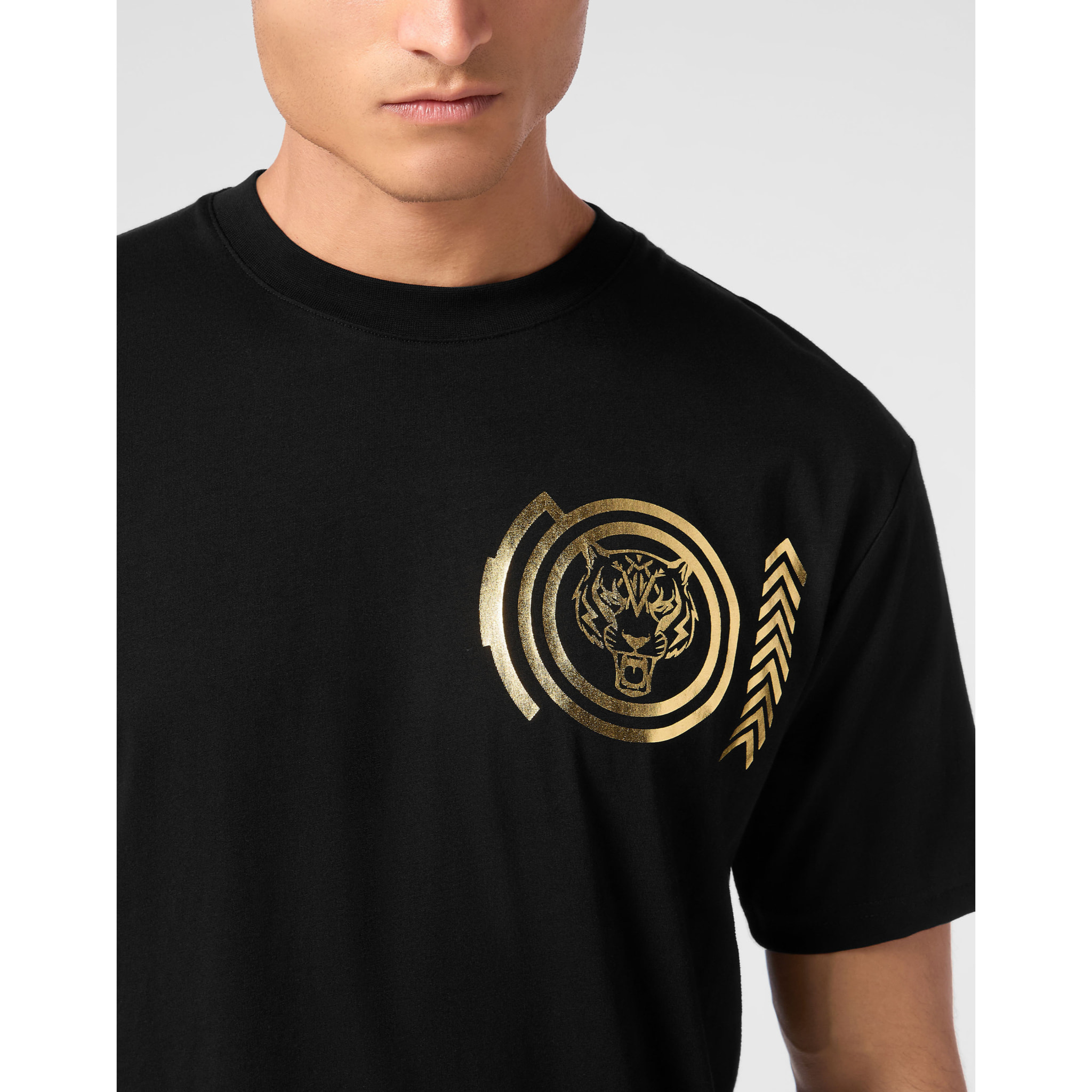 PLEIN SPORT Camiseta de cuello redondo TIGER