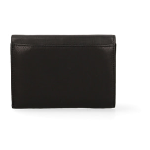 Portafoglio da donna In Vera pelle Made in Italy 15x10,5x3 cm