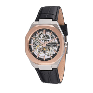 Reloj Pierre Cardin CF.1002.LB.2 Hombre Analogico Automatico con Correa de Cuero