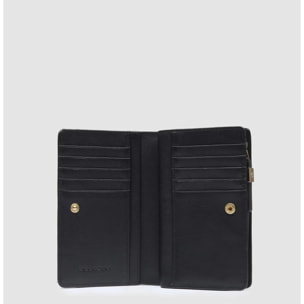 Piquadro Portafogli da con portamonete, porta carte di credito e protezione RFID