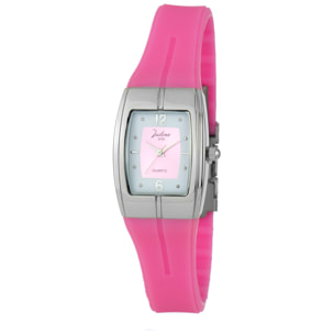Reloj Justina 21814R Mujer Analogico Cuarzo con Correa de Caucho