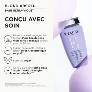 Blond Classic - Shampoing anti faux-reflets pour cheveux blonds, déjaunisseur 250 ml