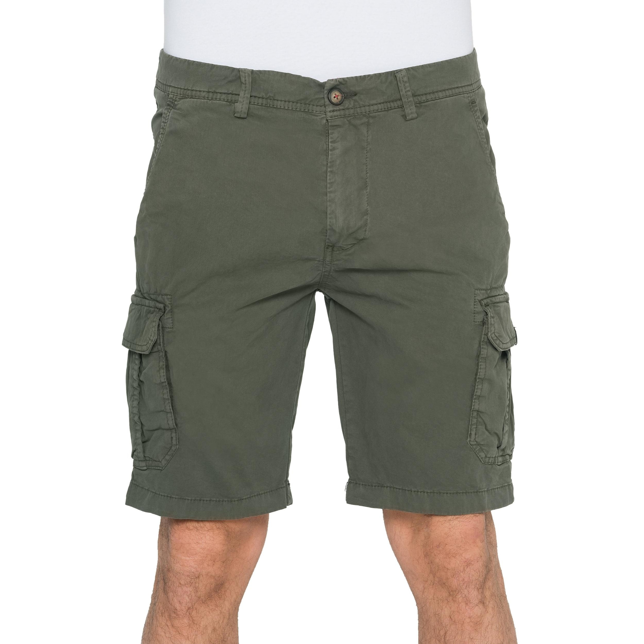 Bermudas Hot Buttered Athabasca cargo verde militar