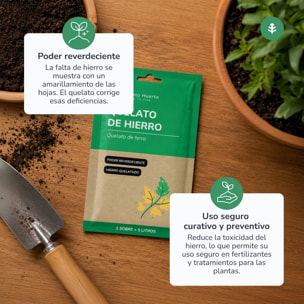 Quelato de Hierro Planeta Huerto Sobre para 5 L