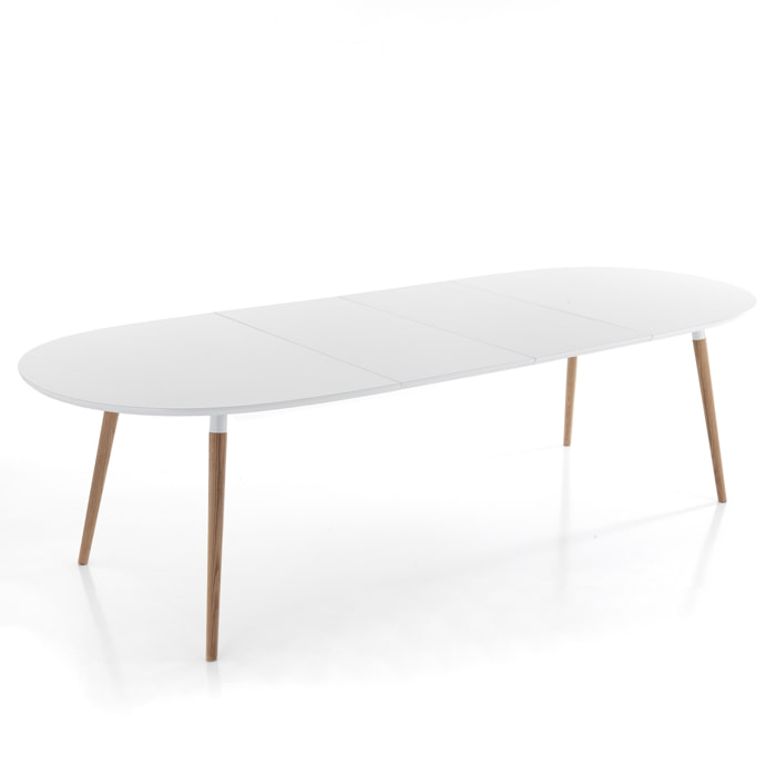 Tomasucci table EGO WOOD Blanc