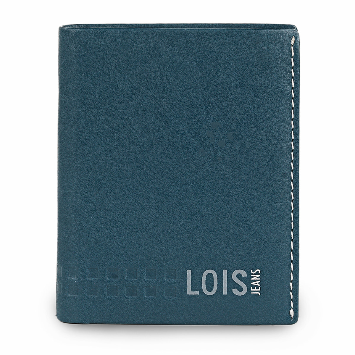 Cartera Hombre Piel Lois Temple Azul-Gris