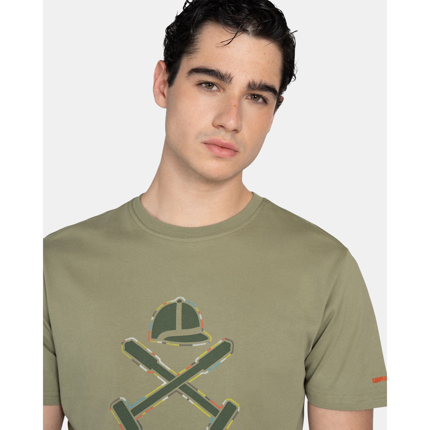 CAMISETA STITCHING LOGO