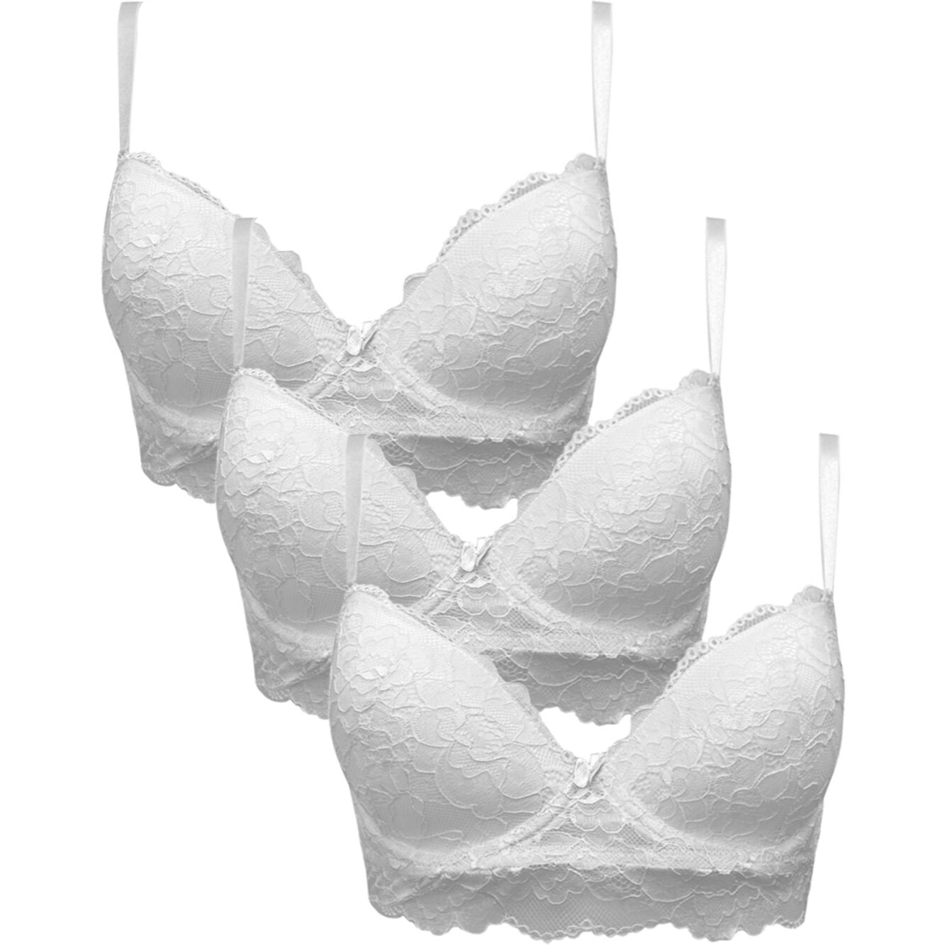 3 Reggiseni Donna Coconuda Art. Peonia Coppa B