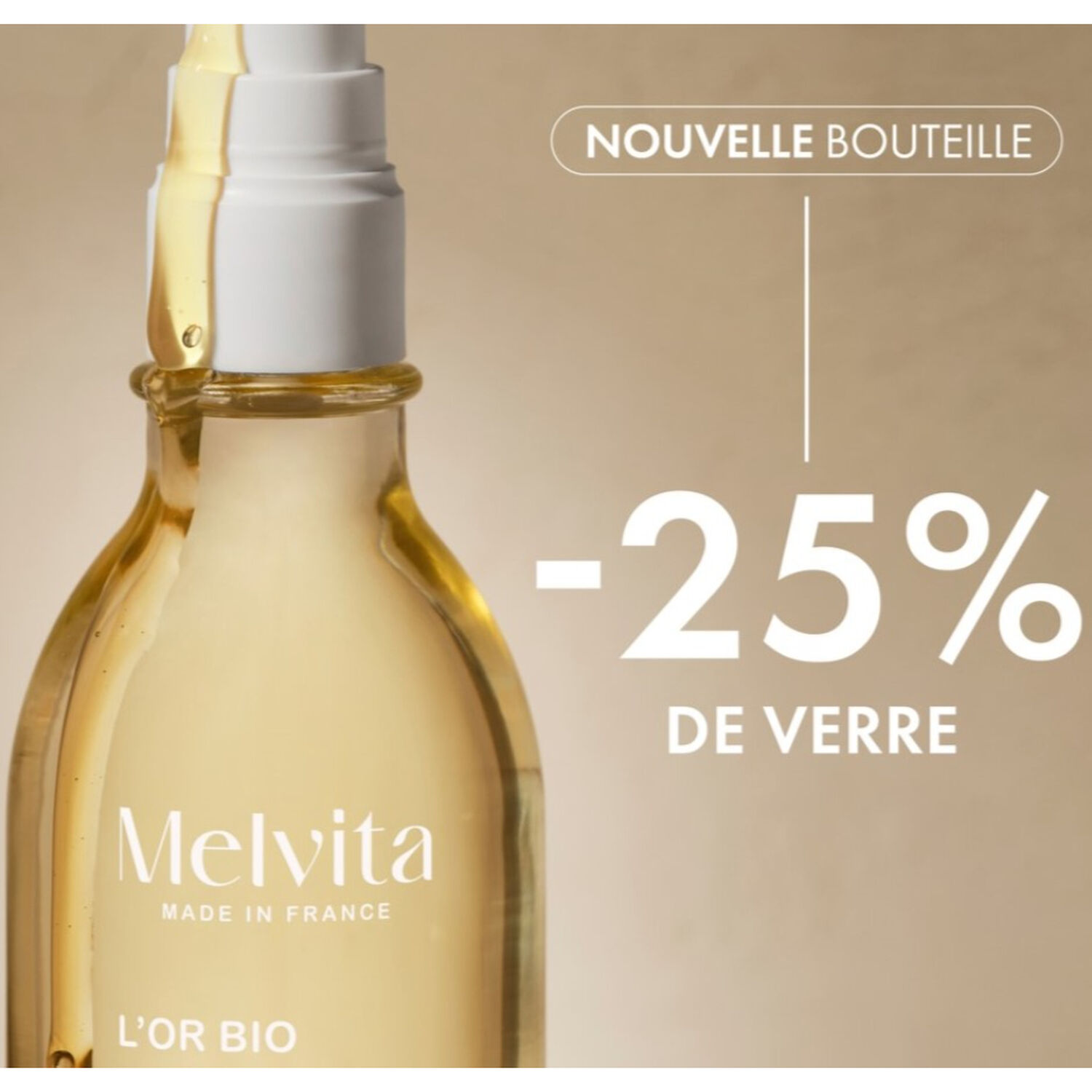 Huile Extraordinaire L'Or Bio  - Visage, Corps et Cheveux