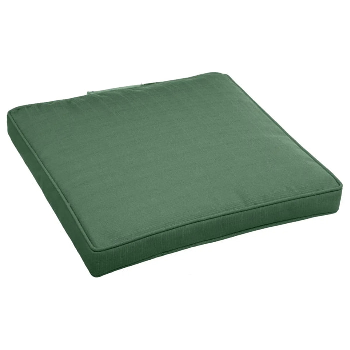 Galette de chaise 4 points Korai Vert olive