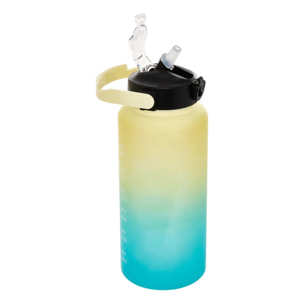 Gourde avec paille 2L