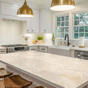 Rouleau revêtement adhésif vinyle au mètre - Sticker lavable Cuisine Meuble Armoire Porte - MARBRE IVOIR