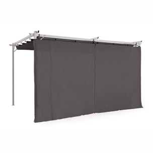 Rideau universel pour pergola Izifix