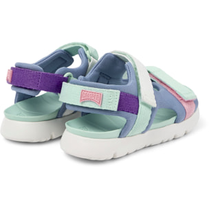 Sandalias - CAMPER Oruga - Multicolor - Textil técnico (poliéster reciclado)