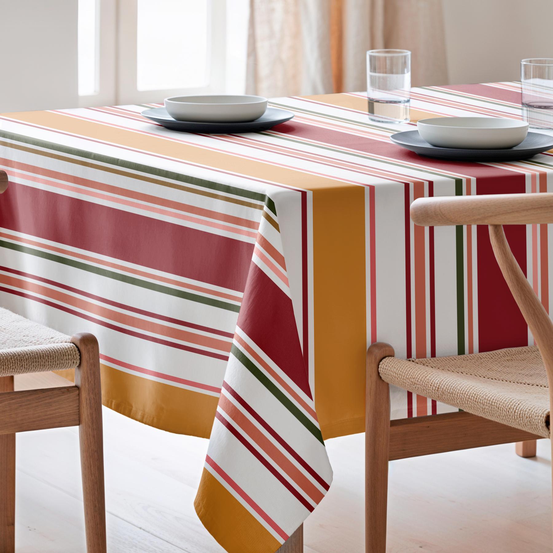 Nappe imprimée anti-tâches JARA MULTICOLORE