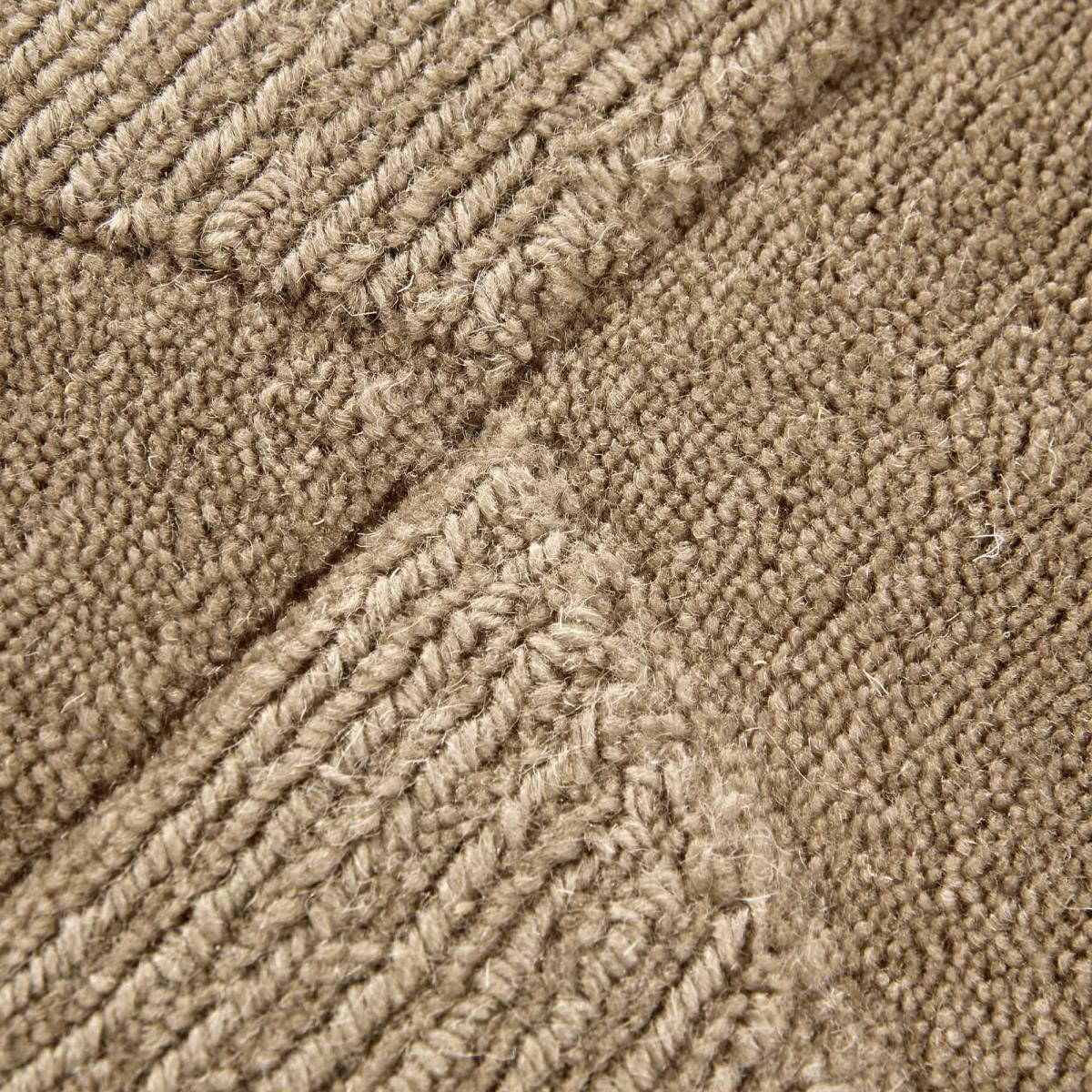 Tapis salon géométrique, relief tissé à la main, design authentique