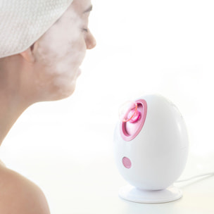 Pack Sauna Facial Eléctrica y Limpiador Facial Eléctrico de Puntos Negros InnovaGoods