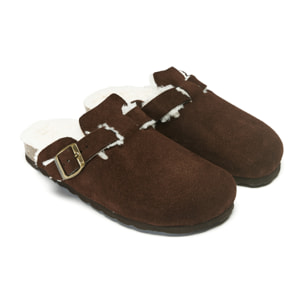 Sabot Mandèl Suede Testa di Moro