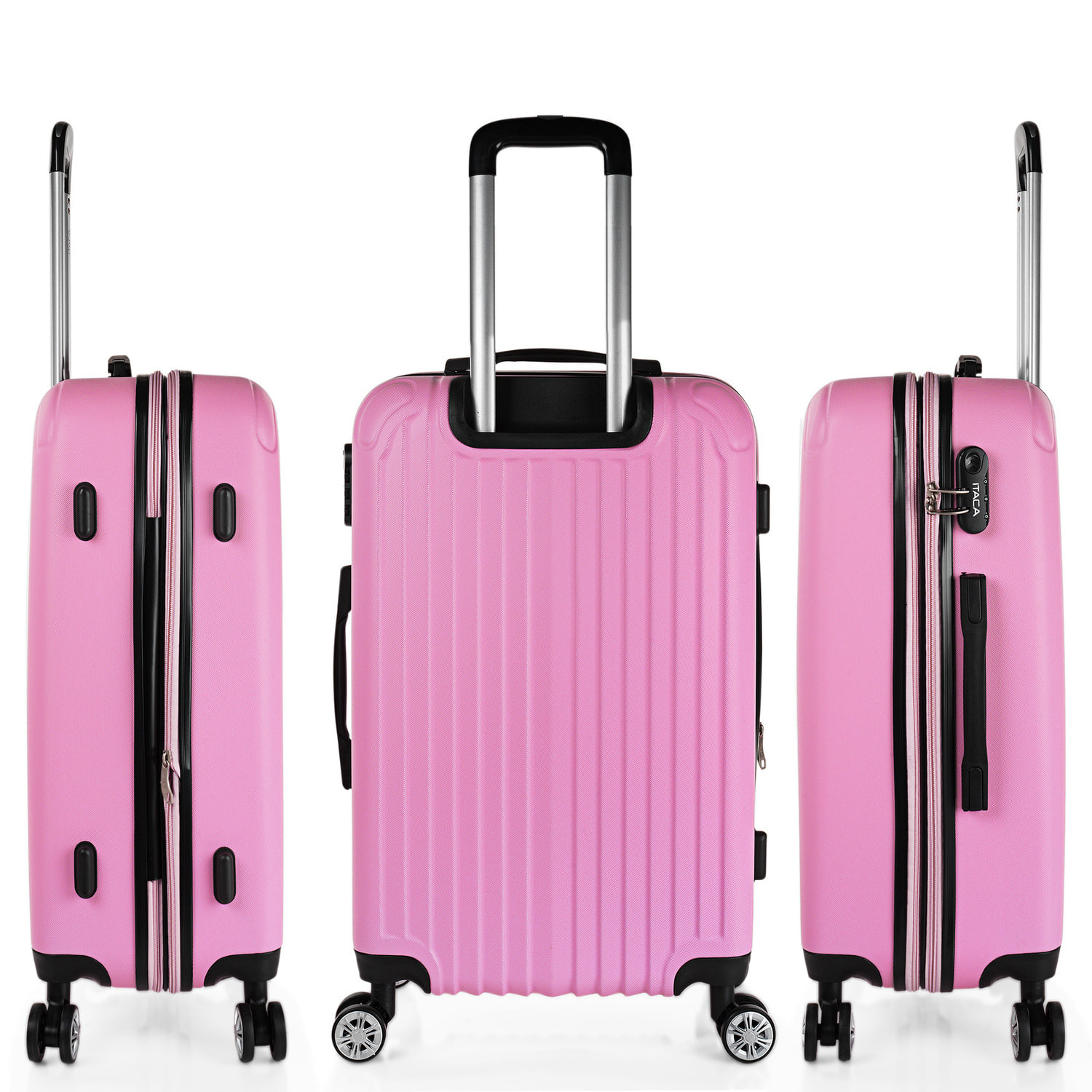 Maleta Itaca Sevron Set 2 Unidades Rosa