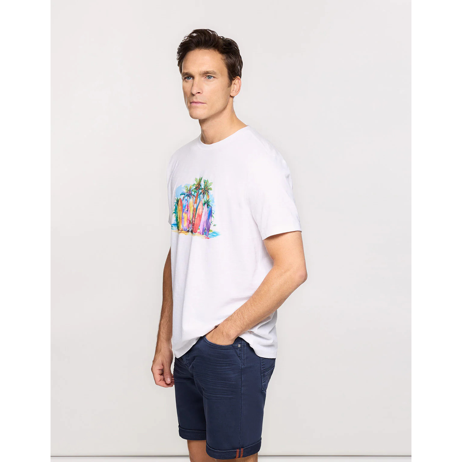 Camiseta Manga Corta Blanco - Acko
