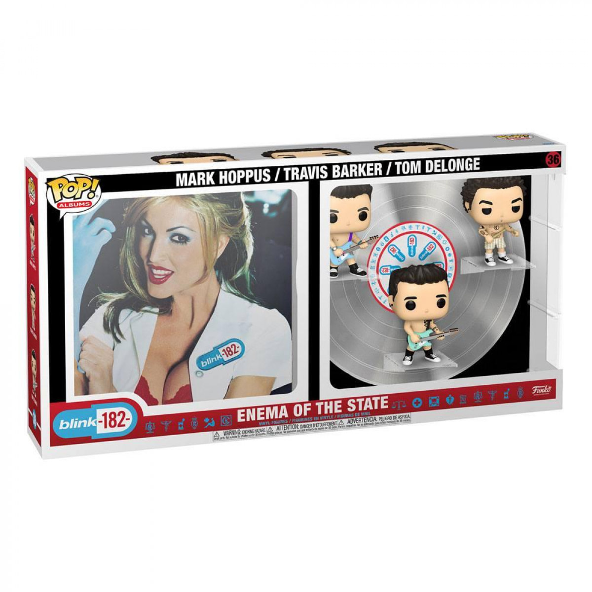 Blink 182 - Pop Funko Vinile Figura Album Deluxe 2 Funko Figures