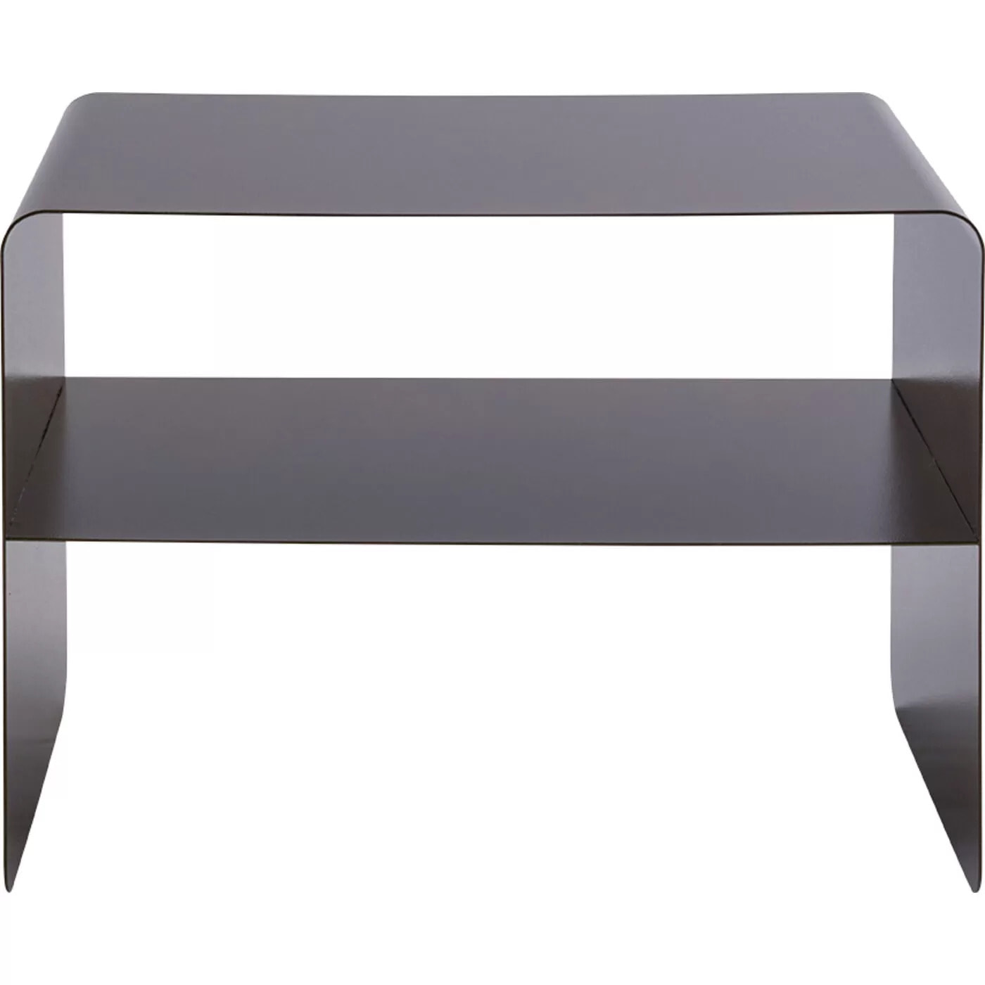 Table basse Lounge 58x37cm bronze Kare Design