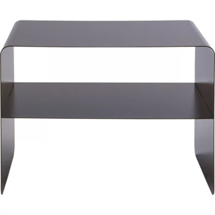 Table basse Lounge 58x37cm bronze Kare Design