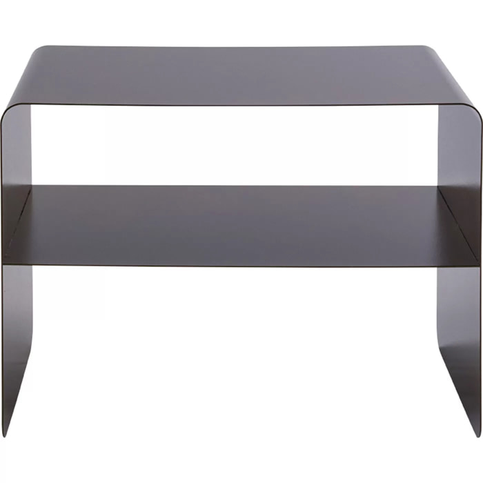 Table basse Lounge 58x37cm bronze Kare Design