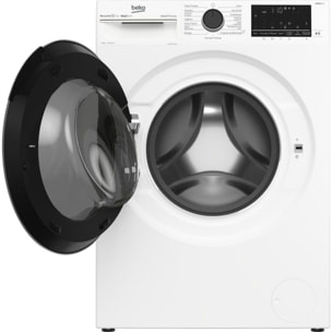 Lave linge hublot BEKO B5WFT59418W Technologie Aquatech