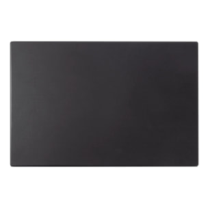 tabla de corte negra 30x20cm en polietileno - resistente y duradera
