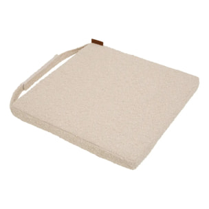 Galette de chaise Solfia 40x40cm ble
