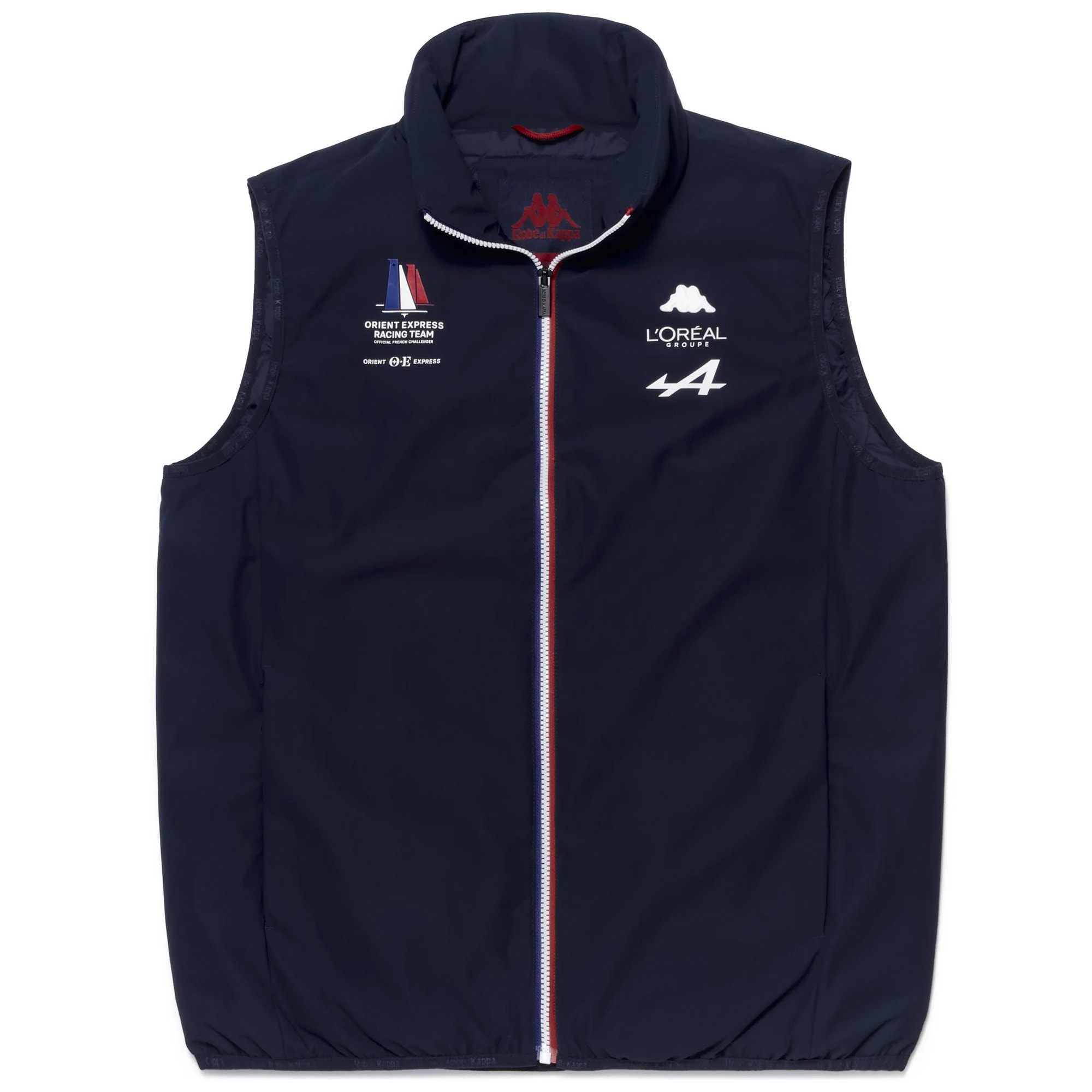 Giacche Robe di Kappa Uomo Sailvest Orient Express Blu