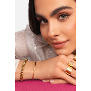 Brazalete Cane Baño Oro