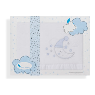 Sábanas Minicuna Coralina Luna Gorro