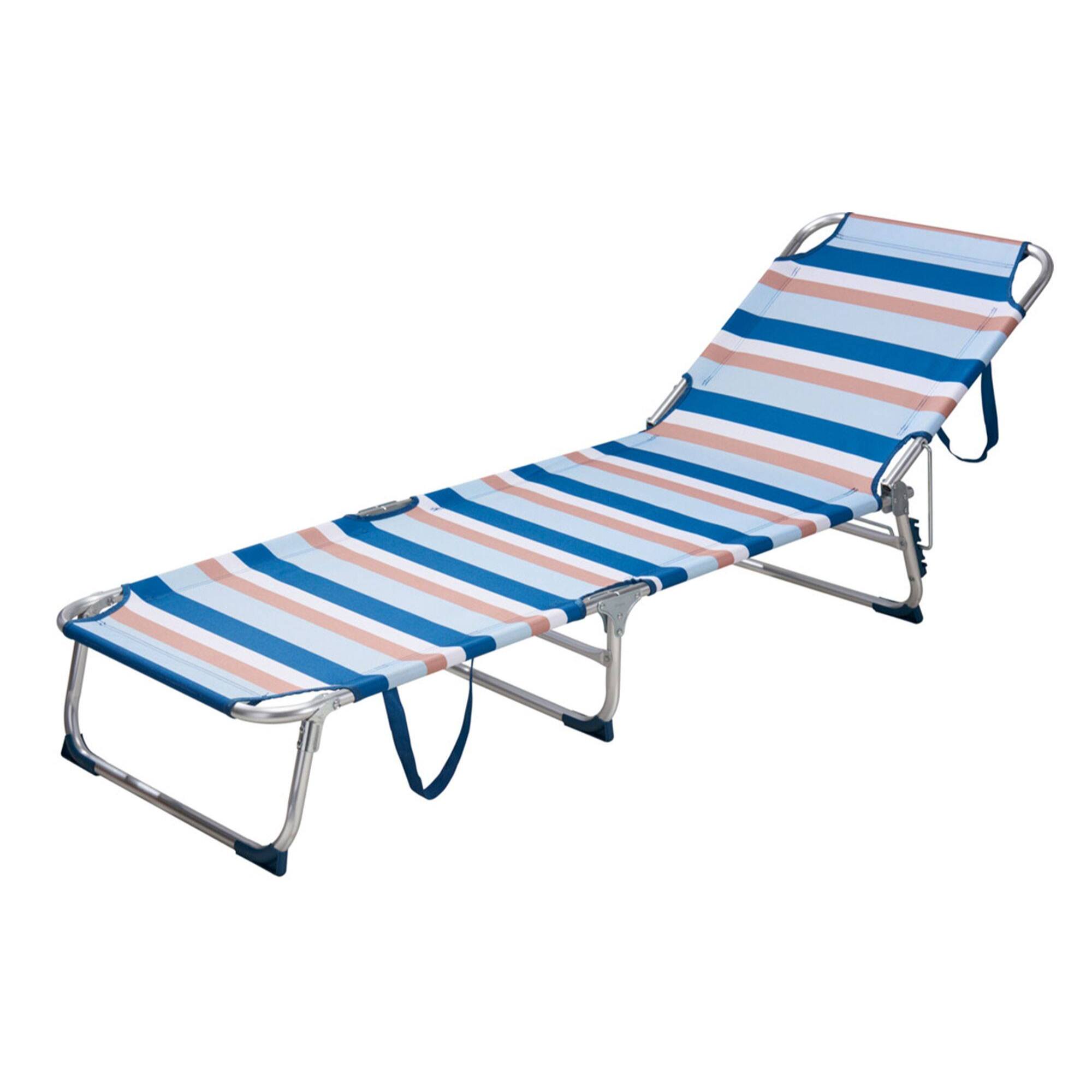 Well Home Cama de camping 187x57x29cm aluminio y poliéster 600D hasta 110kg