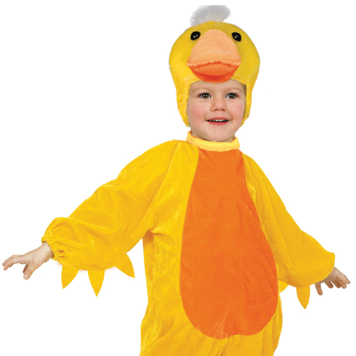 Costume Travestimento Anatroccolo Tutina Bambino Unisex