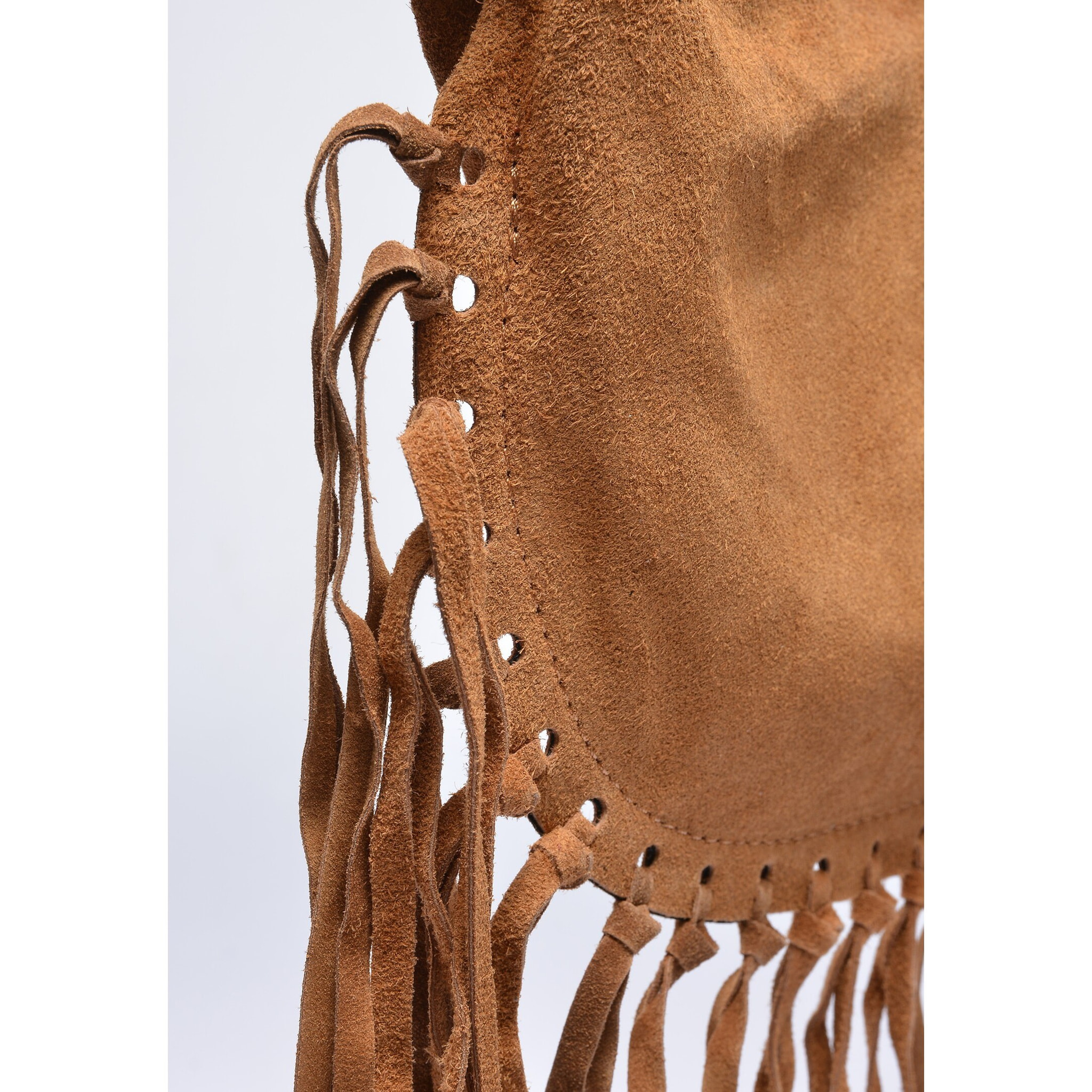 Borsa a tracolla Anna Luchini Cammello