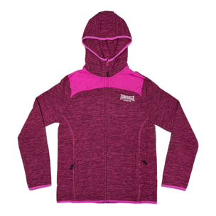 Felpa Giacca Donna LONSDALE Zip Pile