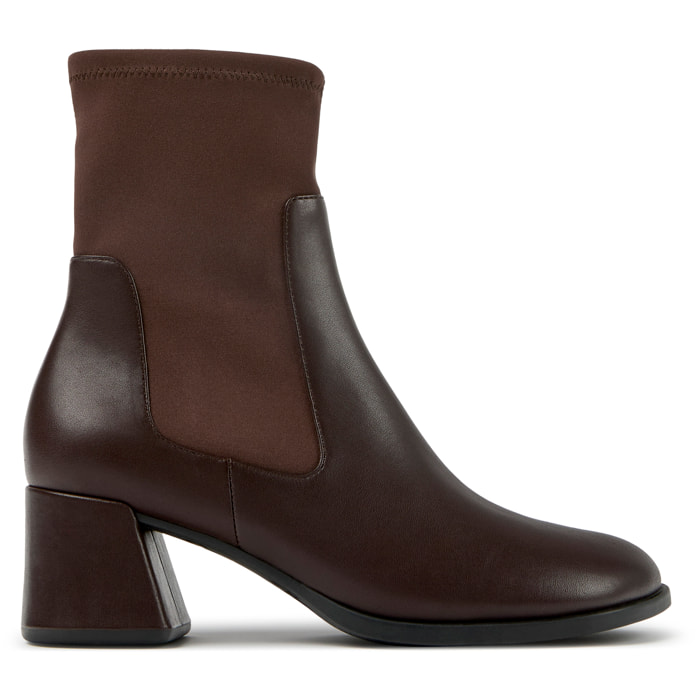 Botines - CAMPER Kora - Marron - Piel lisa