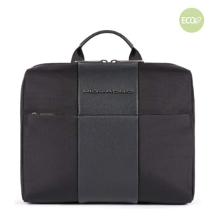 Piquadro Beauty case uomo in tessuto riciclato con gancio