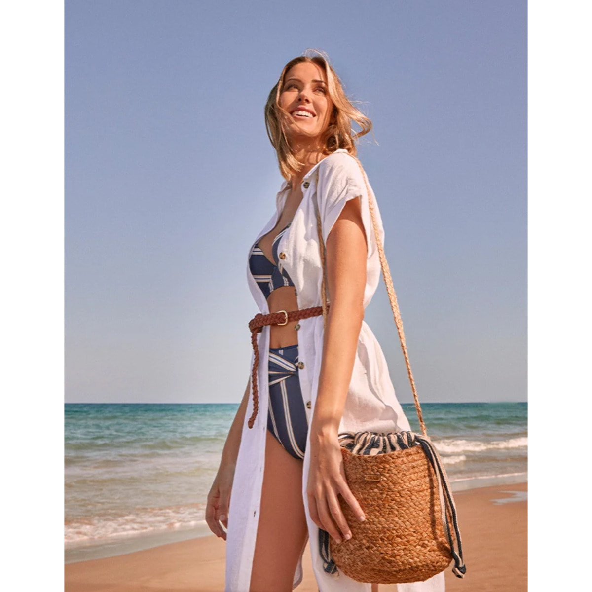 Top Bikini Azul Marino - Calelia