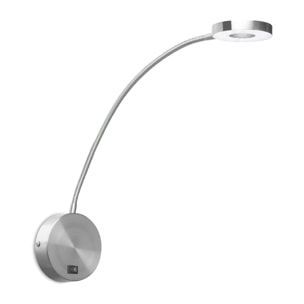 Forlight Luz De Lectura Llit Led 3,3W 4000K Niquel Santinado 133Lm