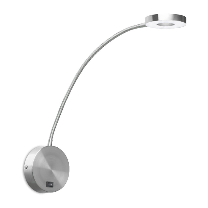 Forlight Luz De Lectura Llit Led 3,3W 4000K Niquel Santinado 133Lm