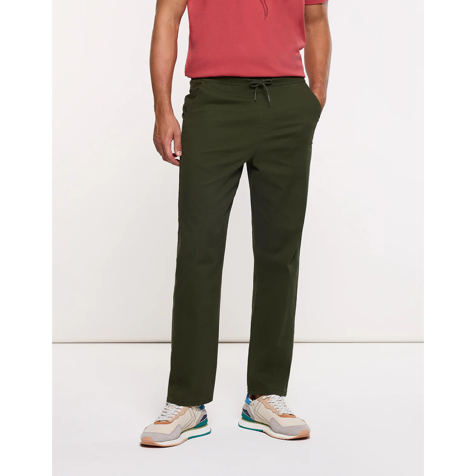 Pantalón Largo Verde Oscuro - Mim